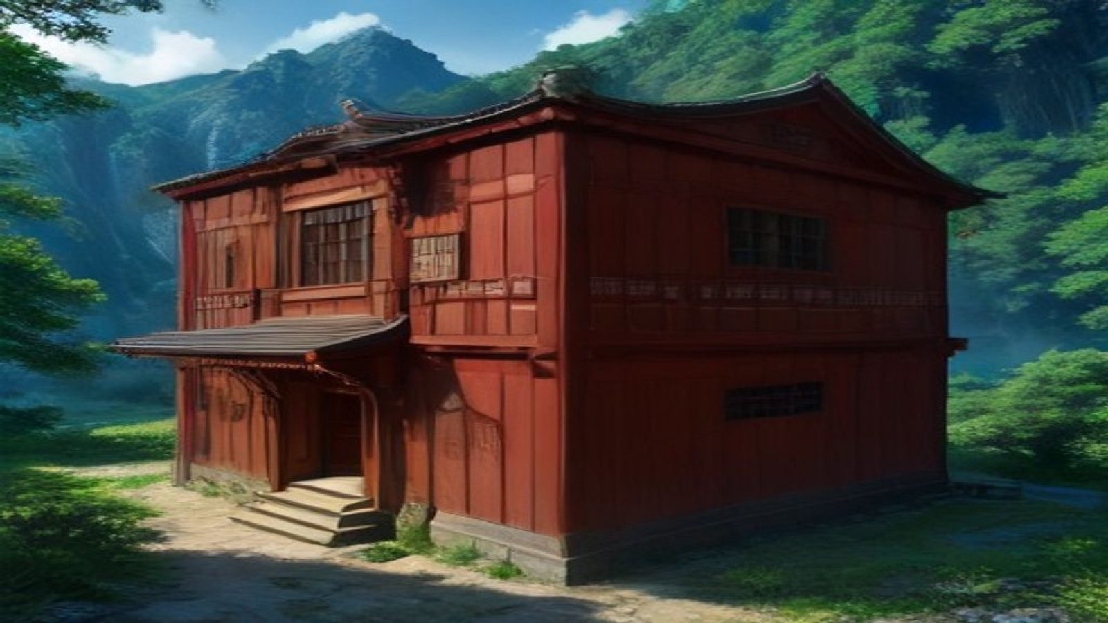 武则天秘史宫廷场景插画风背景，深紫金色宫殿廊柱在薄雾中若隐若现，营造历史大剧氛围